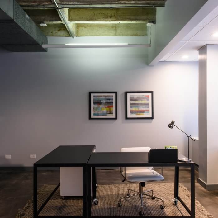 Suite 112 Creative move-in ready spec suite in Downtown Oak Park, IL