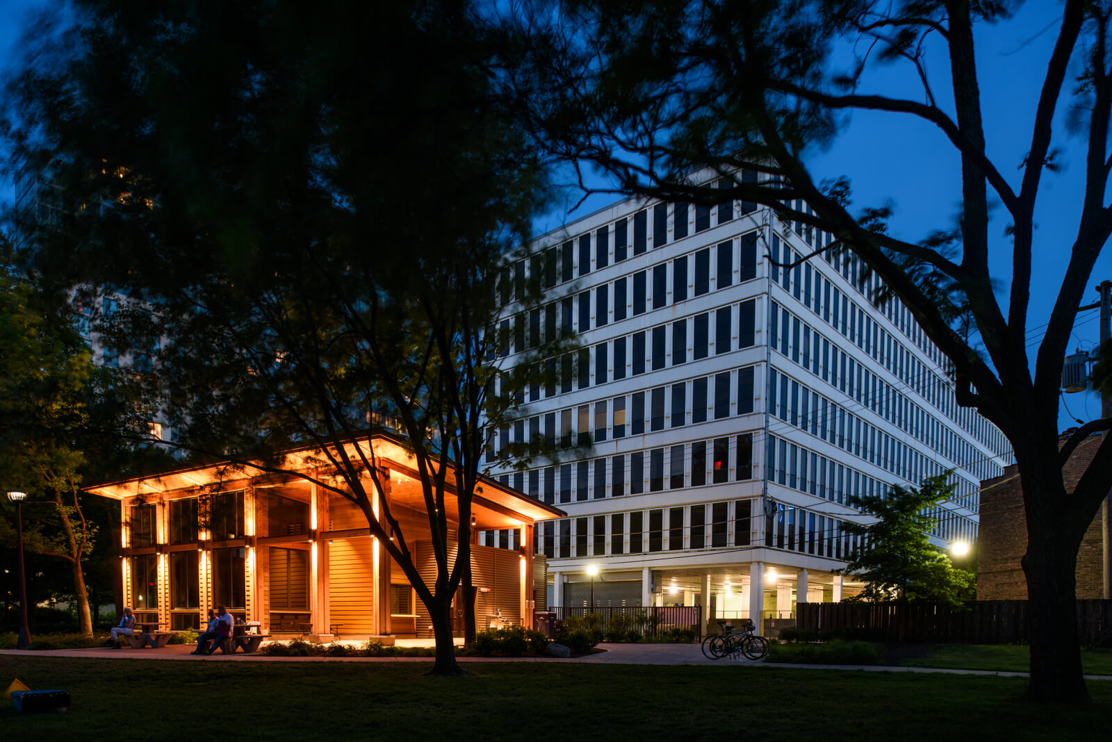 Austin Gardens and 1010 Lake Street, Oak Park
