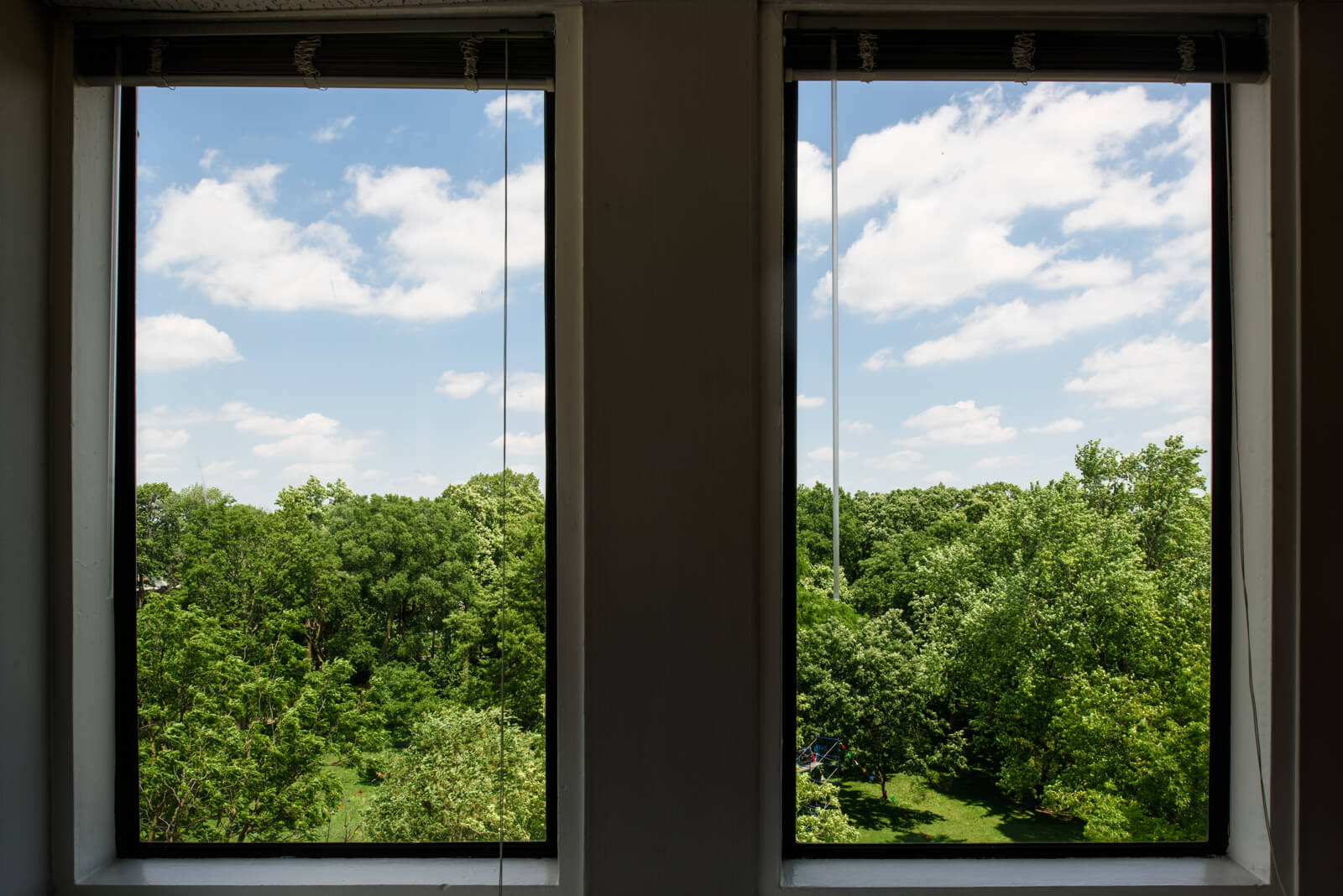 Views of Austin Gardens from 1010 Lake Street, Oak Park, IL offices